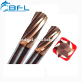 BFL-Solid Carbide Revestido Reamer Tool / 4/6 Flauters Carbide Reamer Fabricante a partir de China